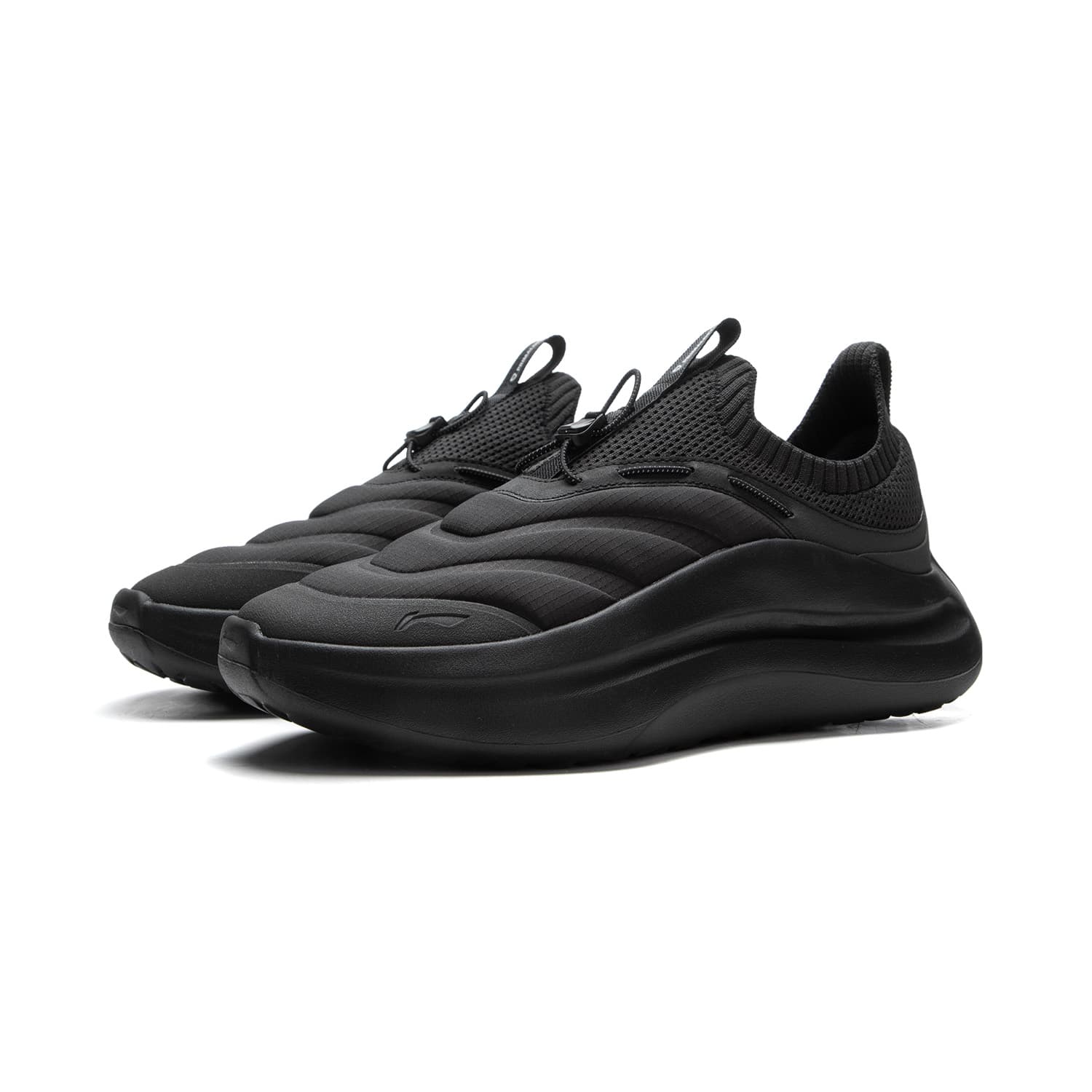 Кроссовки Li NING Cloud Wave PRIMALOFT Текстиль ТПУ (TPU) Амортизация Противоскользящий Устойчивый к износу Легкий Отскок - изображение 2