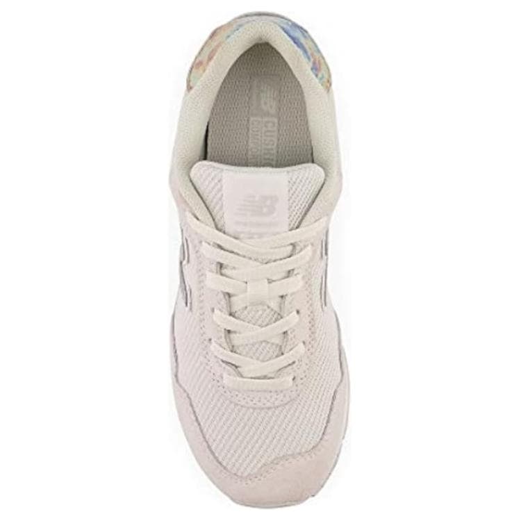 Кроссовки New Balance NB 515 Модный тренд Низкий топ Повседневная обувь Женская Серый Белый - изображение 5