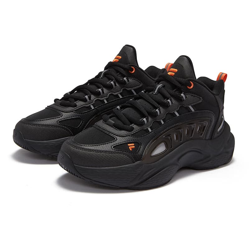 Кроссовки FILA FUSION SKY TRAIL MID Топ Повседневная обувь Мужской Черный - изображение 3