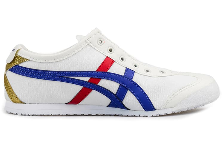 Кроссовки Onitsuka Tiger Mexico 66 Slip-On White Gold - изображение 2