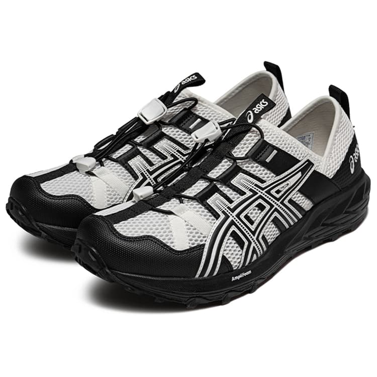 Кроссовки ASICS Gel Sonoma Синтетическая кожа Амортизация Износостойкий Низкий Топ Повседневная обувь Унисекс Черный - изображение 3