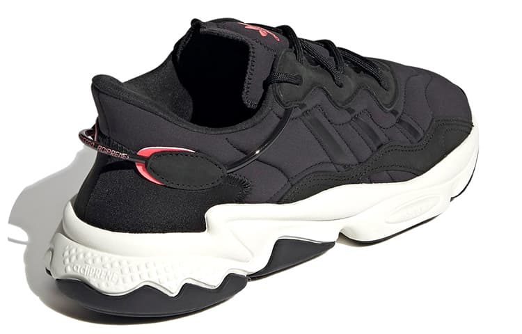 Кроссовки adidas Ozweego Black White Pink - изображение 4