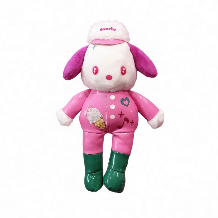 Санрио Hello Kitty My Melody Kuromi Харадзюку Стиль Компрессионная одежда Мягкие брелоки-игрушки Маленький High - изображение 6