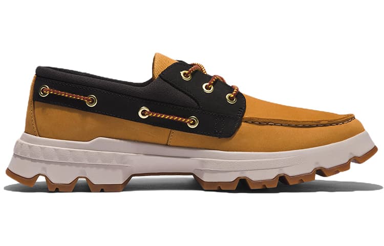 Кроссовки Timberland Moc-Toe Black Yellow - изображение 2