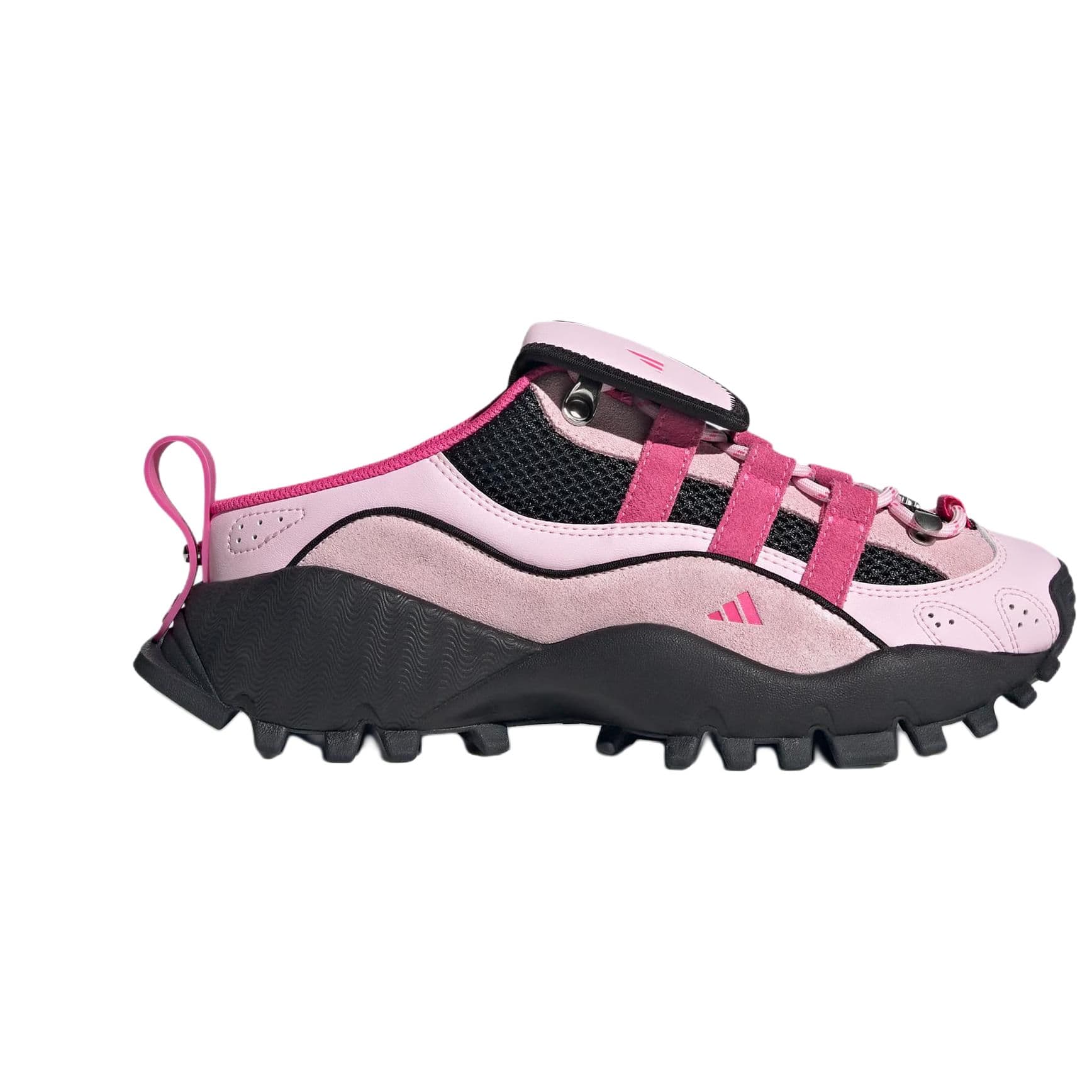 Сандалии Adidas SEEULATER MULE Ткань Противоскользящая Устойчивая к истиранию Низкий Верх Повседневная Обувь Женская - изображение 2
