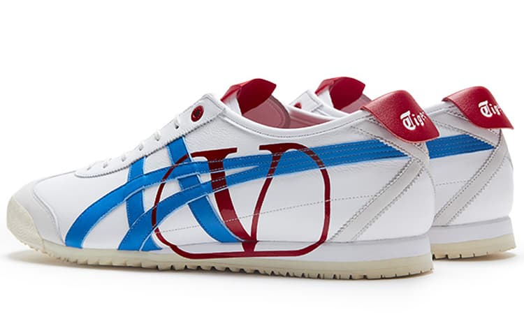 Кроссовки Valentino x Onitsuka Tiger Mexico 66 White Blue - изображение 3