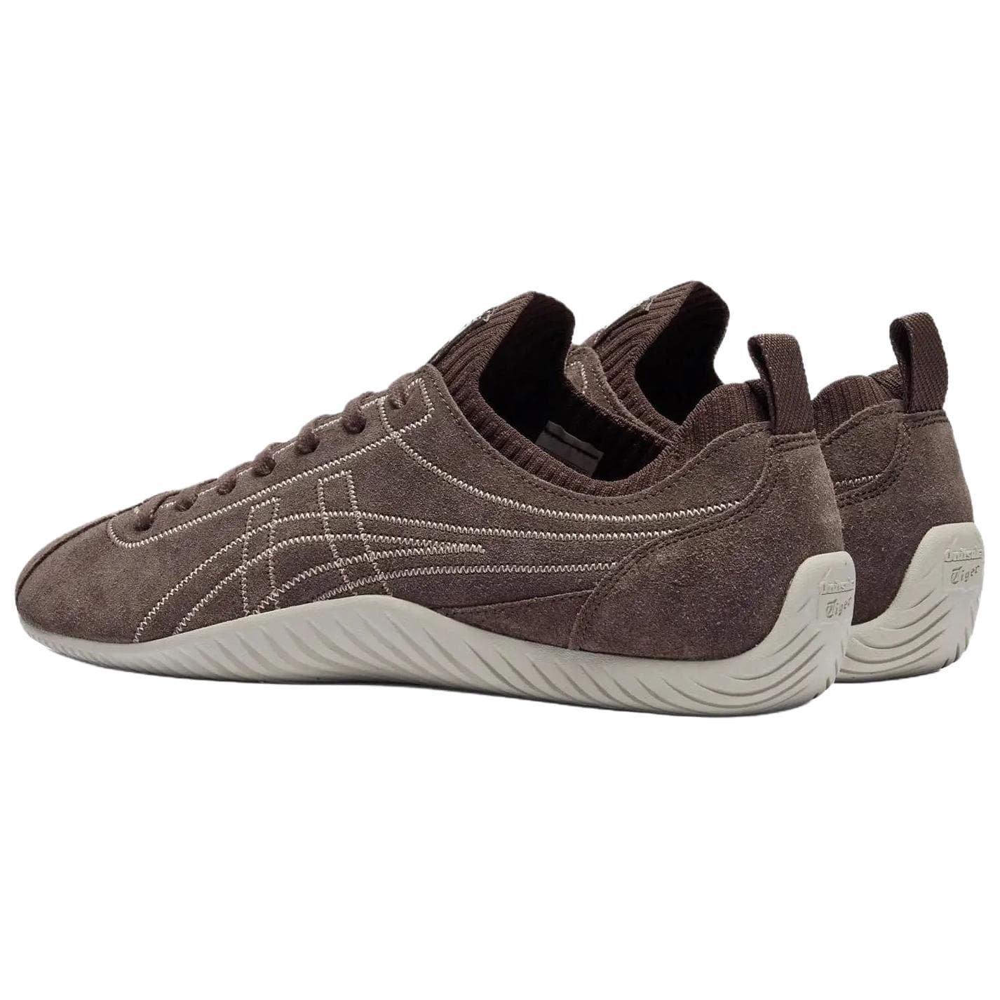 Кроссовки Onitsuka Tiger Sclaw Повседневная обувь Унисекс Темно-коричневый - изображение 5