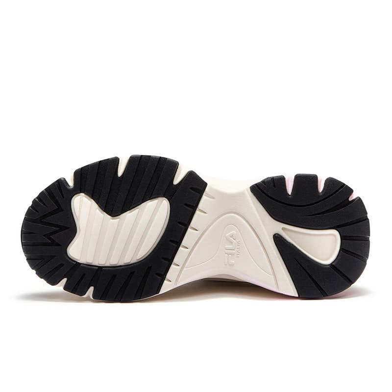 Кроссовки FILA FUSION Ring Low Top Повседневная обувь Женская Молочный Белый Антарктический Серый - изображение 5