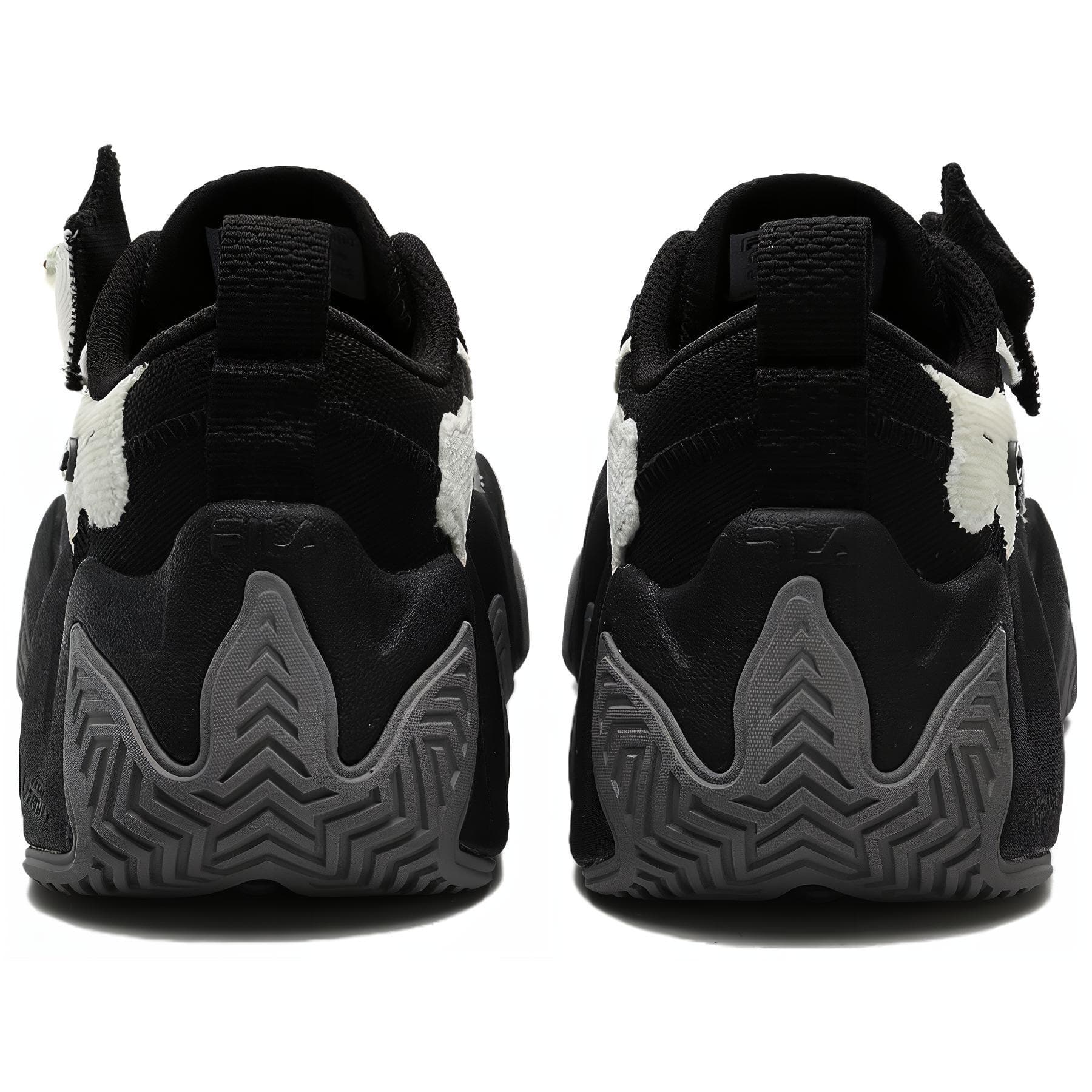 Кроссовки FILA FUSION STARFISH CANVAS Текстиль Синтетическая кожа Универсальная Низкий Верх Повседневная обувь Женская Черная - изображение 4