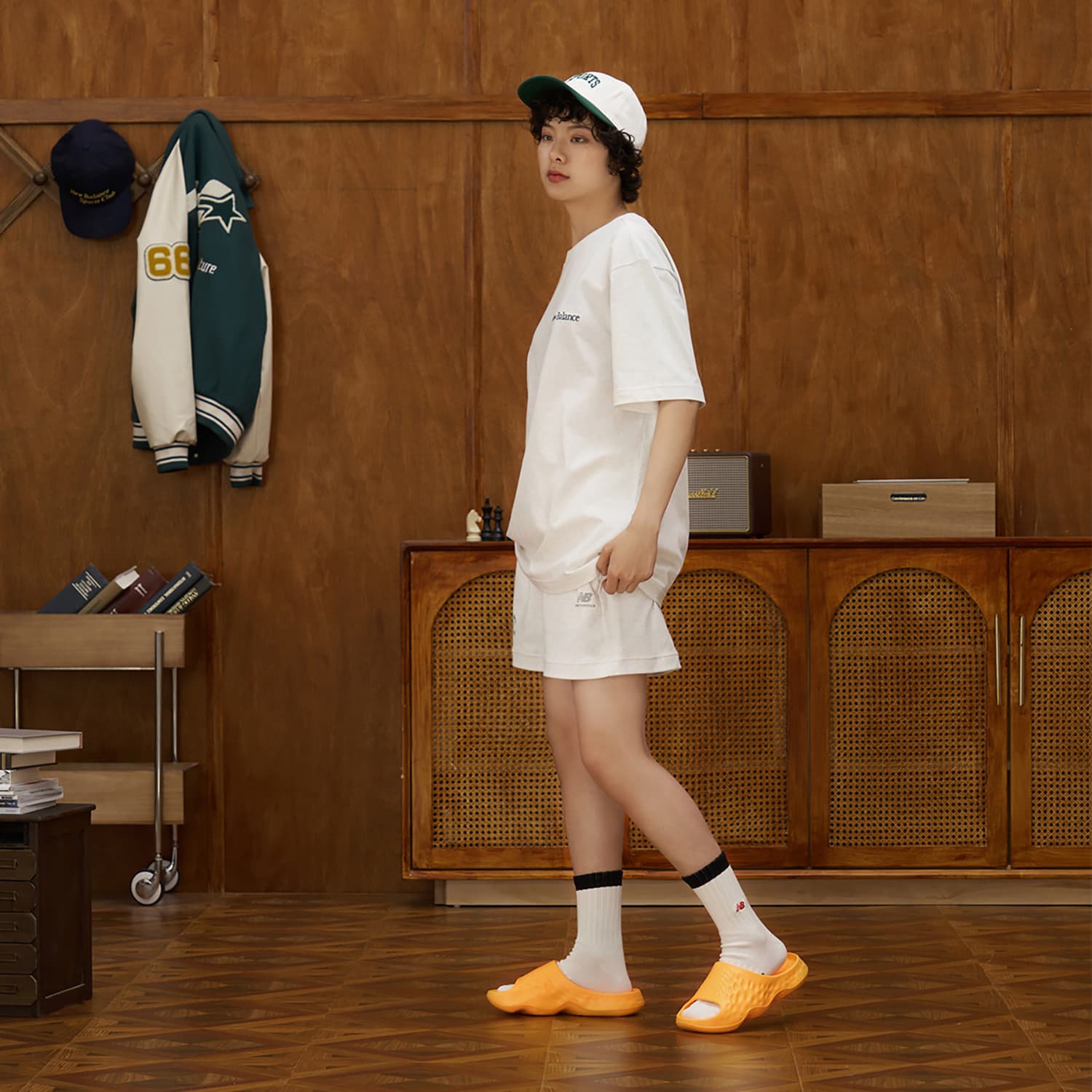 Сандалии New Balance Fresh Foam HUP Orange - изображение 6