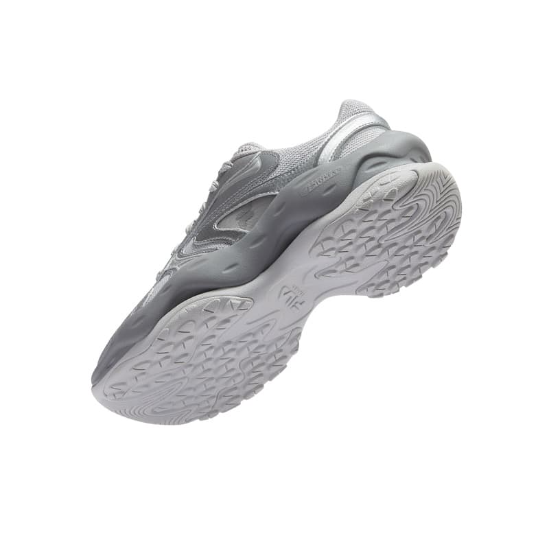 Кроссовки FILA FUSION CHEESE DX Сыры Устойчивые к истиранию Низкие Повседневные Женские Кроссовки Лунный Камень Серый - изображение 6