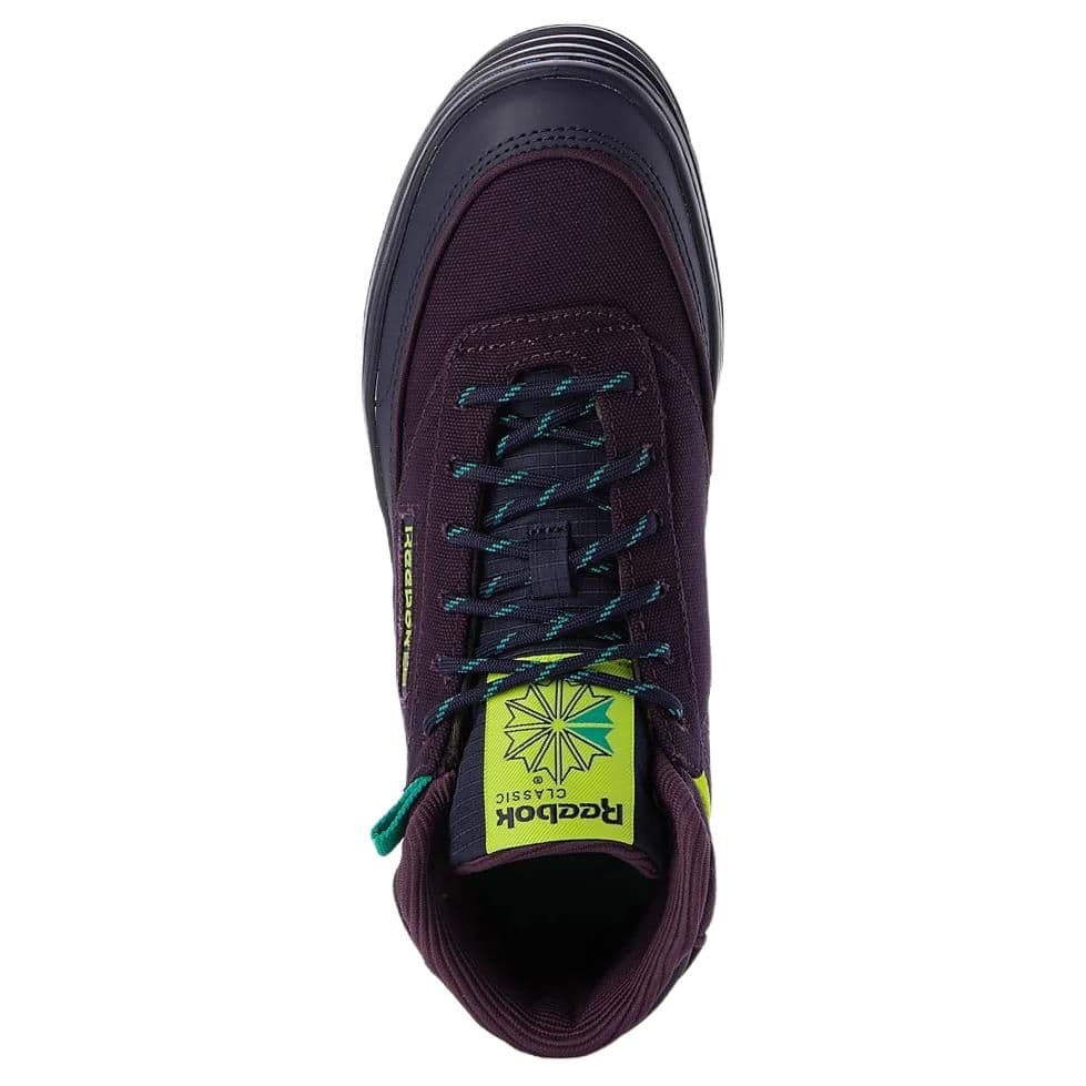 Кроссовки REEBOK MID Топ Повседневная обувь Женская Темно-фиолетовая - изображение 3