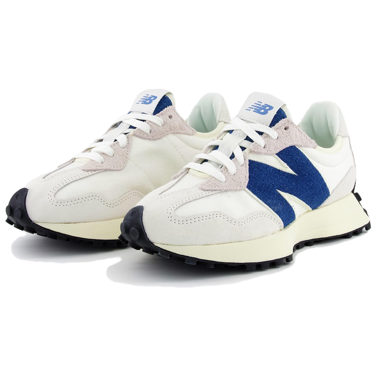 Кроссовки New Balance 327 White Blue Black - изображение 3