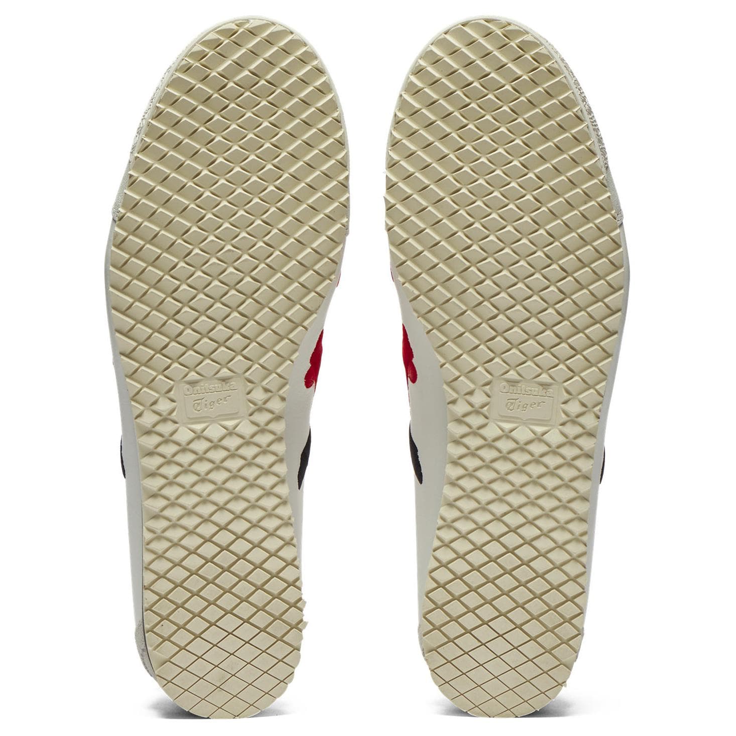 Кроссовки Onitsuka Tiger MEXICO 66 Противоскользящая Устойчивая к истиранию Низкий Топ Повседневная Обувь Унисекс Белый Красный - изображение 6