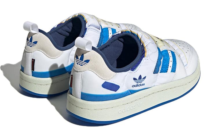 Кроссовки adidas Puffylette White Blue - изображение 4