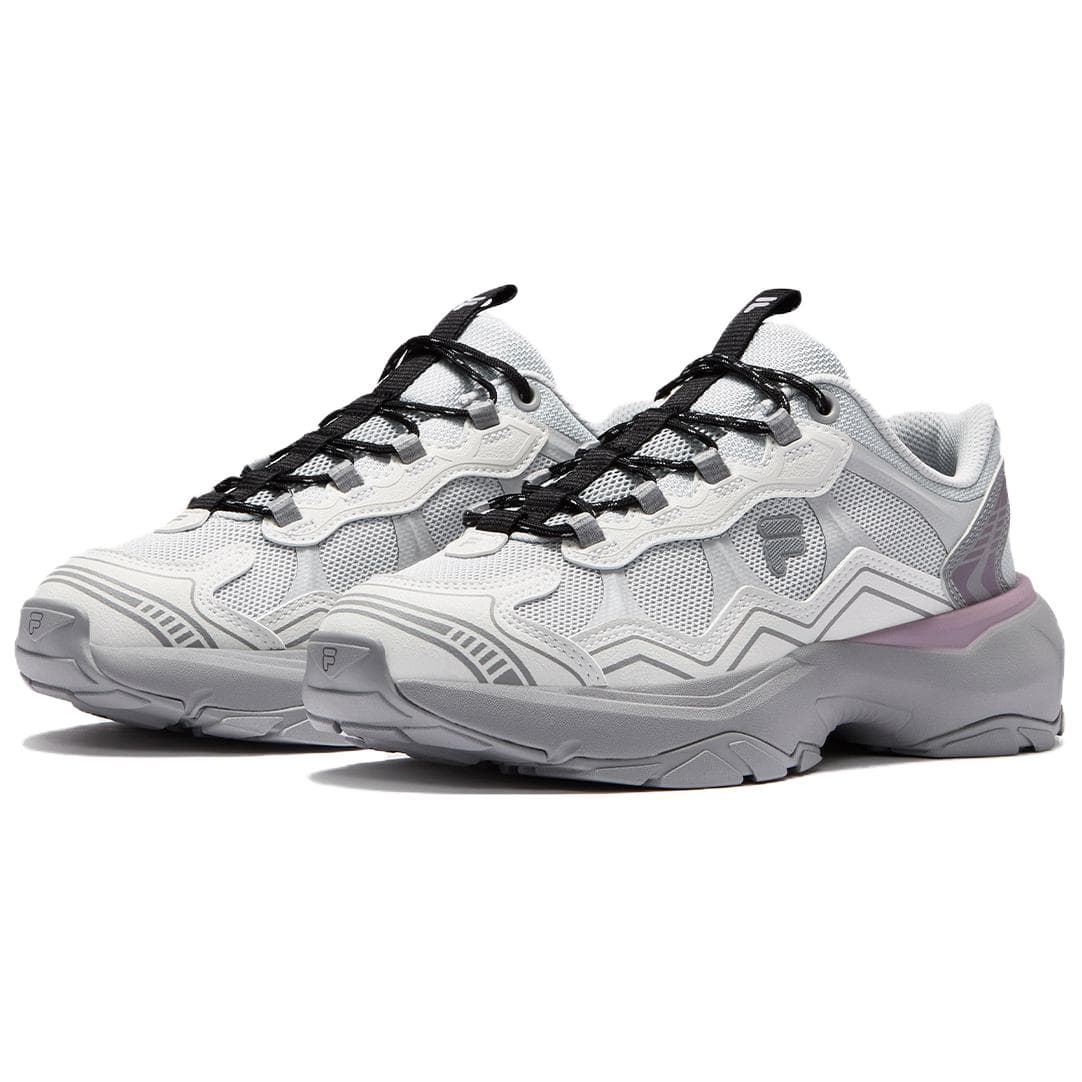Кроссовки FILA FUSION GRAVEL Stratum Shoes Низкие повседневные кроссовки для женщин серо-белые - изображение 2