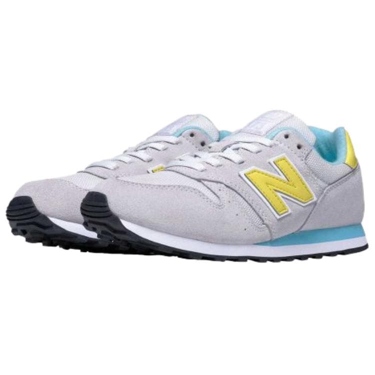 Кроссовки New Balance NB 373 Износостойкий Дышащий Низкий Верх Повседневная Обувь Женская Серый Белый - изображение 2