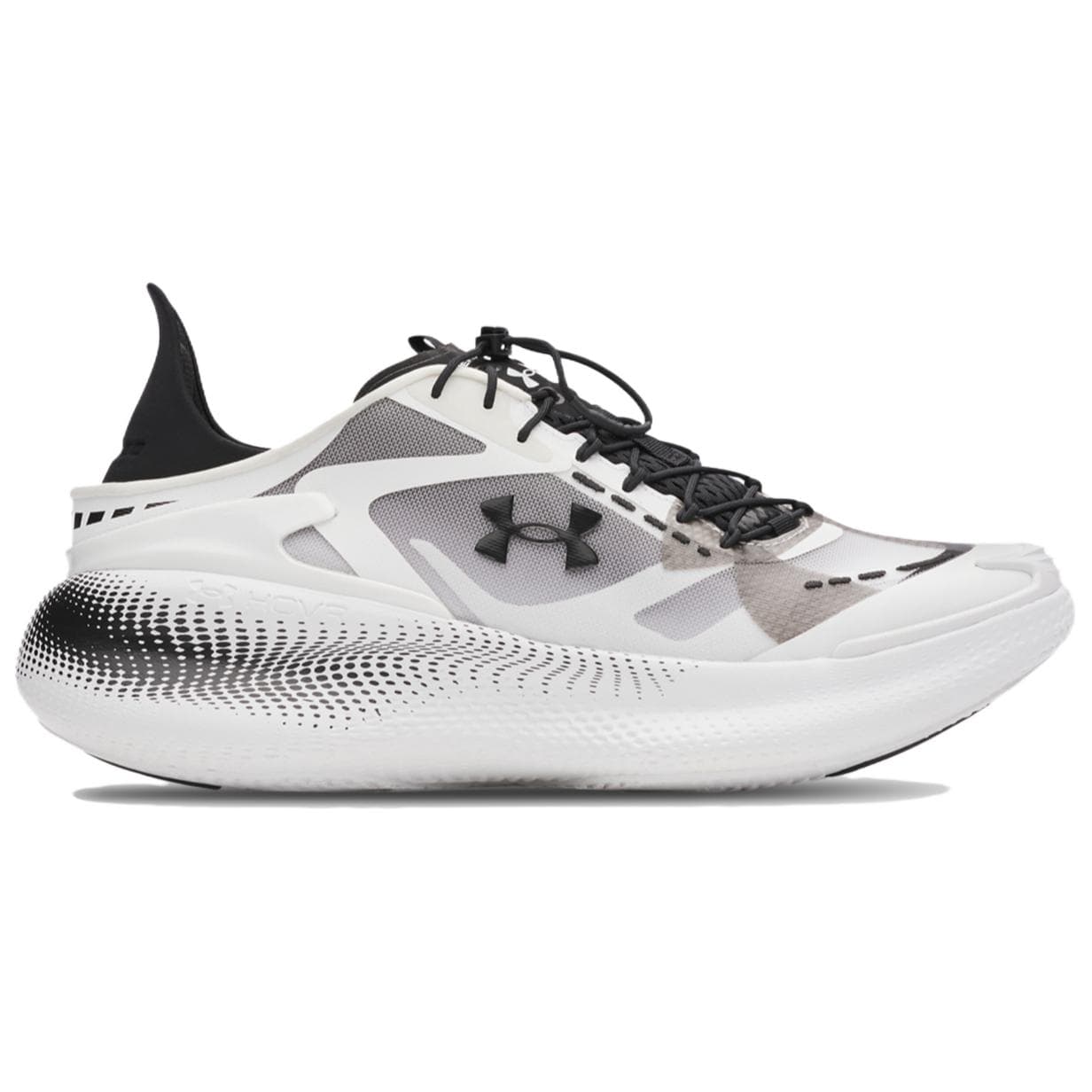 Кроссовки Under Armour Echo Low Повседневная обувь унисекс Белый Черный Серый - изображение 2