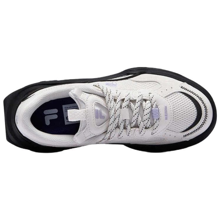 Кроссовки FILA FUSION BIANCO II Устойчивые к истиранию увеличивающие высоту низкие кроссовки с толстой подошвой для женщин - изображение 3