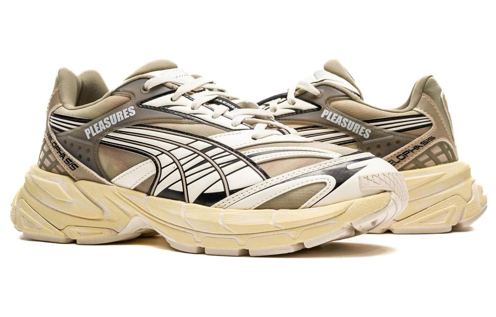 Кроссовки PLEASURES x PUMA Velophasis OVERDYED - изображение 3