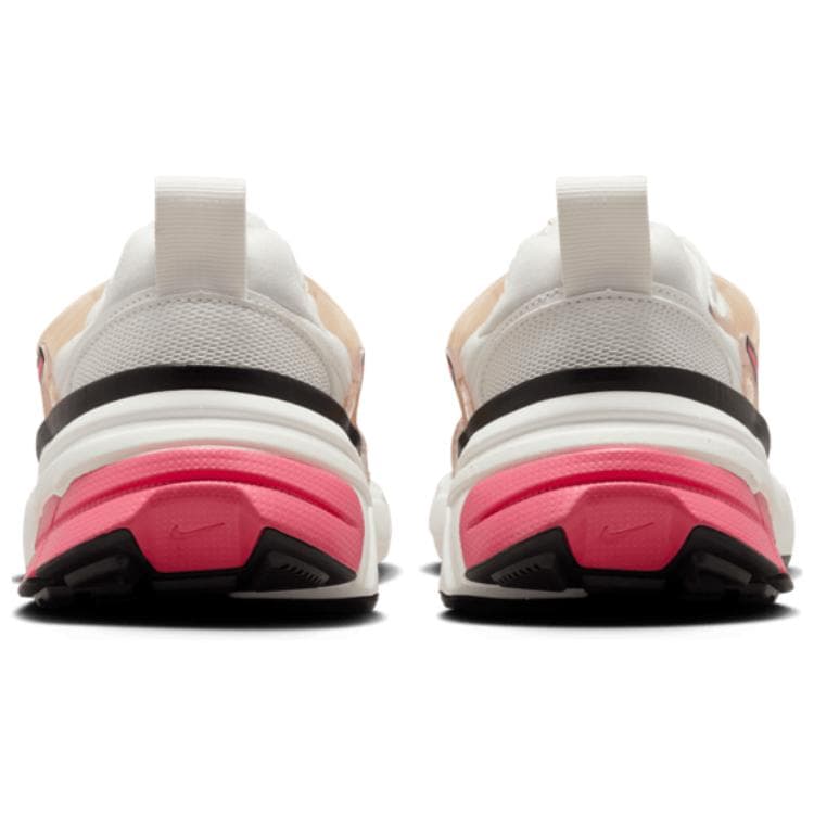Кроссовки Nike V2K Run противоскользящая устойчивая к истиранию низкий верх повседневная обувь для женщин белый розовый желтый - изображение 4