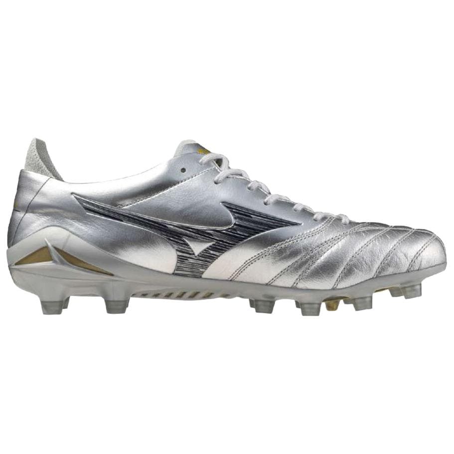 Кроссовки для футбола Mizuno Morelia Neo 4 Мягкий и Комфортный Противоскользящий Устойчивый к Износу Футбольные Бутсы Унисекс Серебряный - изображение 2