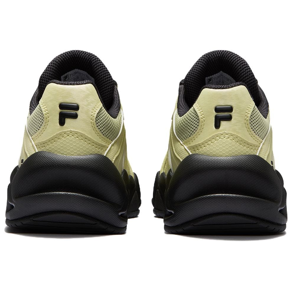 Кроссовки FILA FUSION JAGGER Устойчивый к истиранию Низкий Топ Повседневная Обувь Женская Желтая Черная - изображение 4