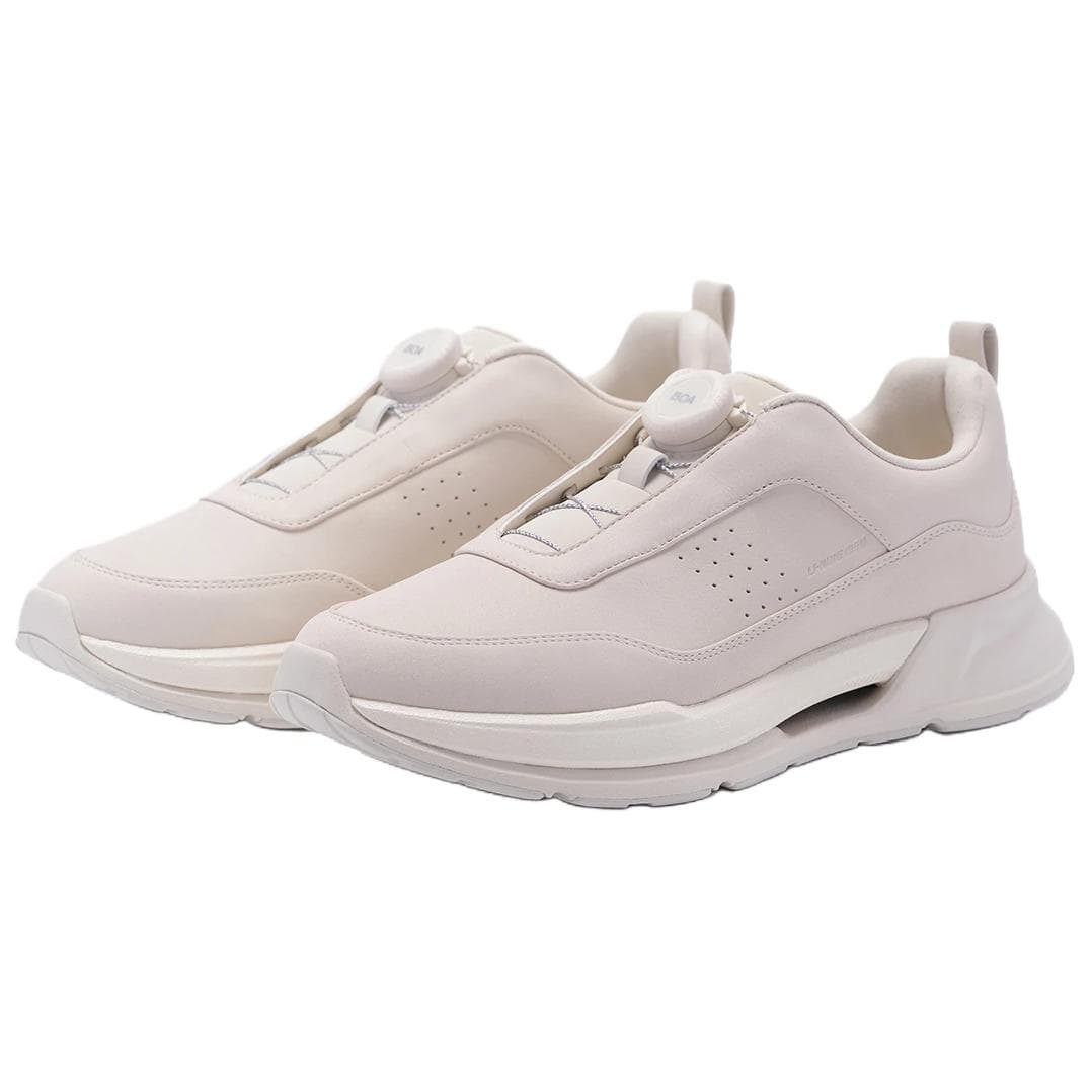 Кроссовки LI-NING 1990 Минималистичный Удобный Универсальный Износостойкий Легкий Лоу-топы Повседневная обувь Женская Скально-серый - изображение 2
