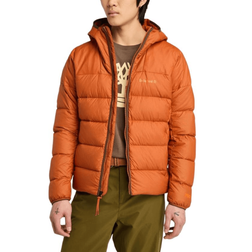 Зимняя куртка Timberland Пуховик Мужской Чайный Умбра - изображение 3