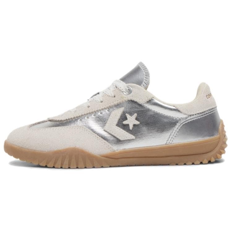 Кроссовки Converse Run Star Trainer серебристая комета винтаж удобные универсальные лоу-топы повседневная обувь унисекс серебристо-белый - изображение 1