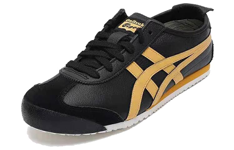 Кроссовки Onitsuka Tiger Mexico 66 Black Yellow - изображение 3