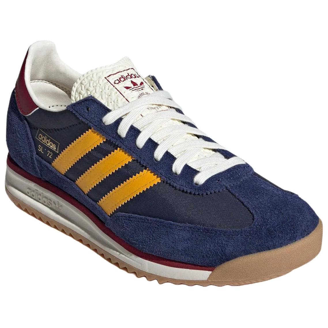Кроссовки Adidas Originals SL 72 Противоскользящая устойчивая к истиранию низкий верх повседневная обувь унисекс темно-синий - изображение 4