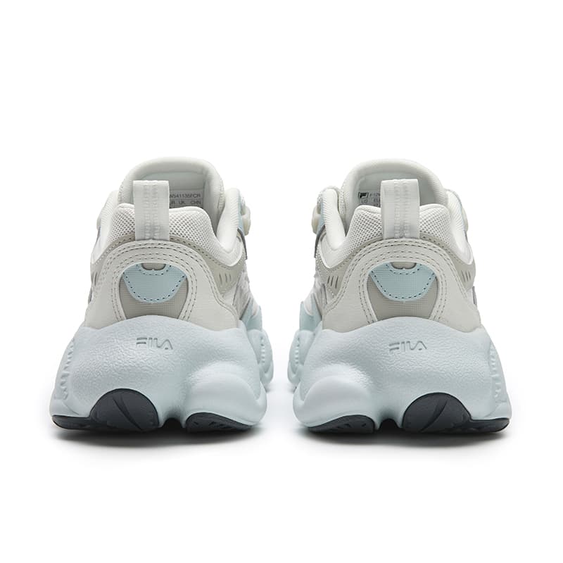 Кроссовки FILA FERN 2 Износостойкий Дышащий Легкий Низкий Топ Повседневная Обувь Женская Белый Серый - изображение 4