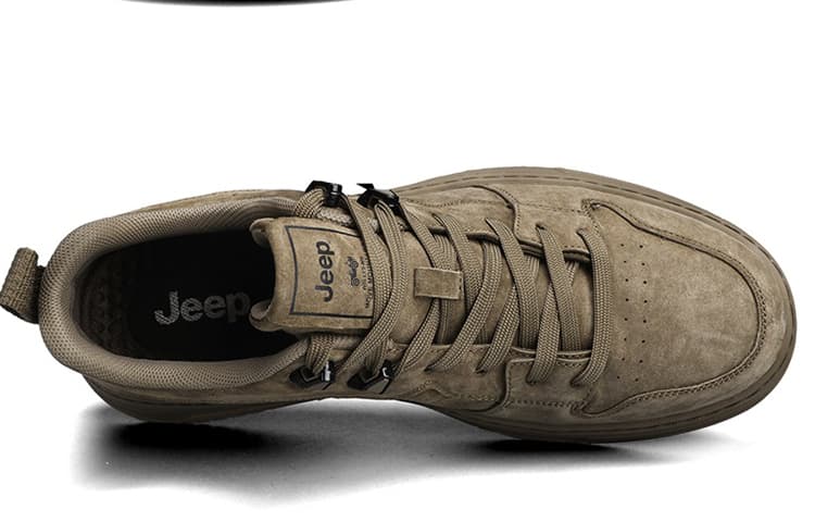 Кроссовки Jeep Низкий Топ Повседневная Обувь Мужская Хаки - изображение 4