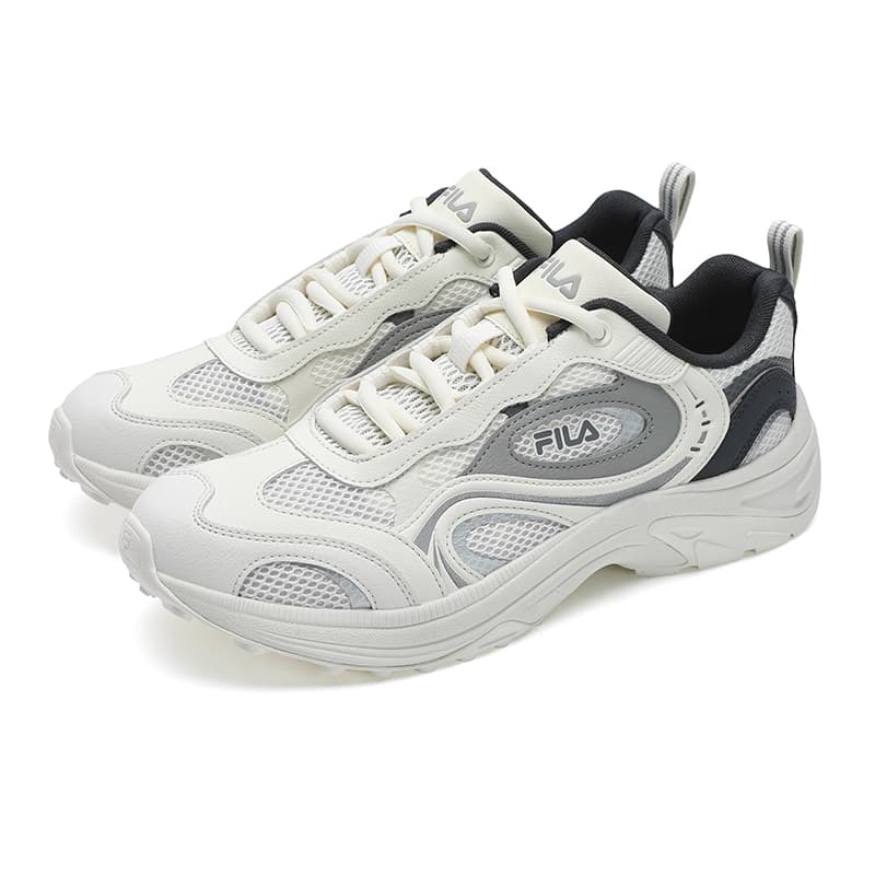 Кроссовки FILA FLUXION Sichuan Flow Обувь Устойчивая к износу Дышащая Легкая Низкий Верх Повседневная Обувь Мужская Белая - изображение 3
