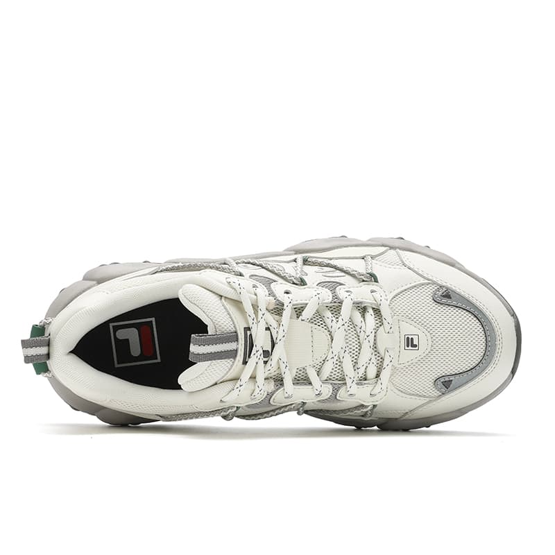 Кроссовки FILA FLUID 6 Кошачья лапа Обувь Низкий верх Повседневная обувь Женская Молочно-белая - изображение 3