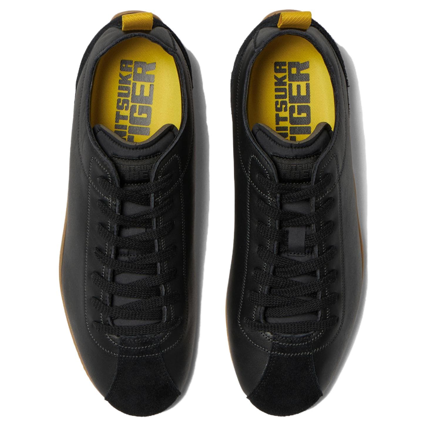 Кроссовки Onitsuka Tiger противоскользящая устойчивая к истиранию низкий верх повседневная обувь унисекс черный - изображение 4