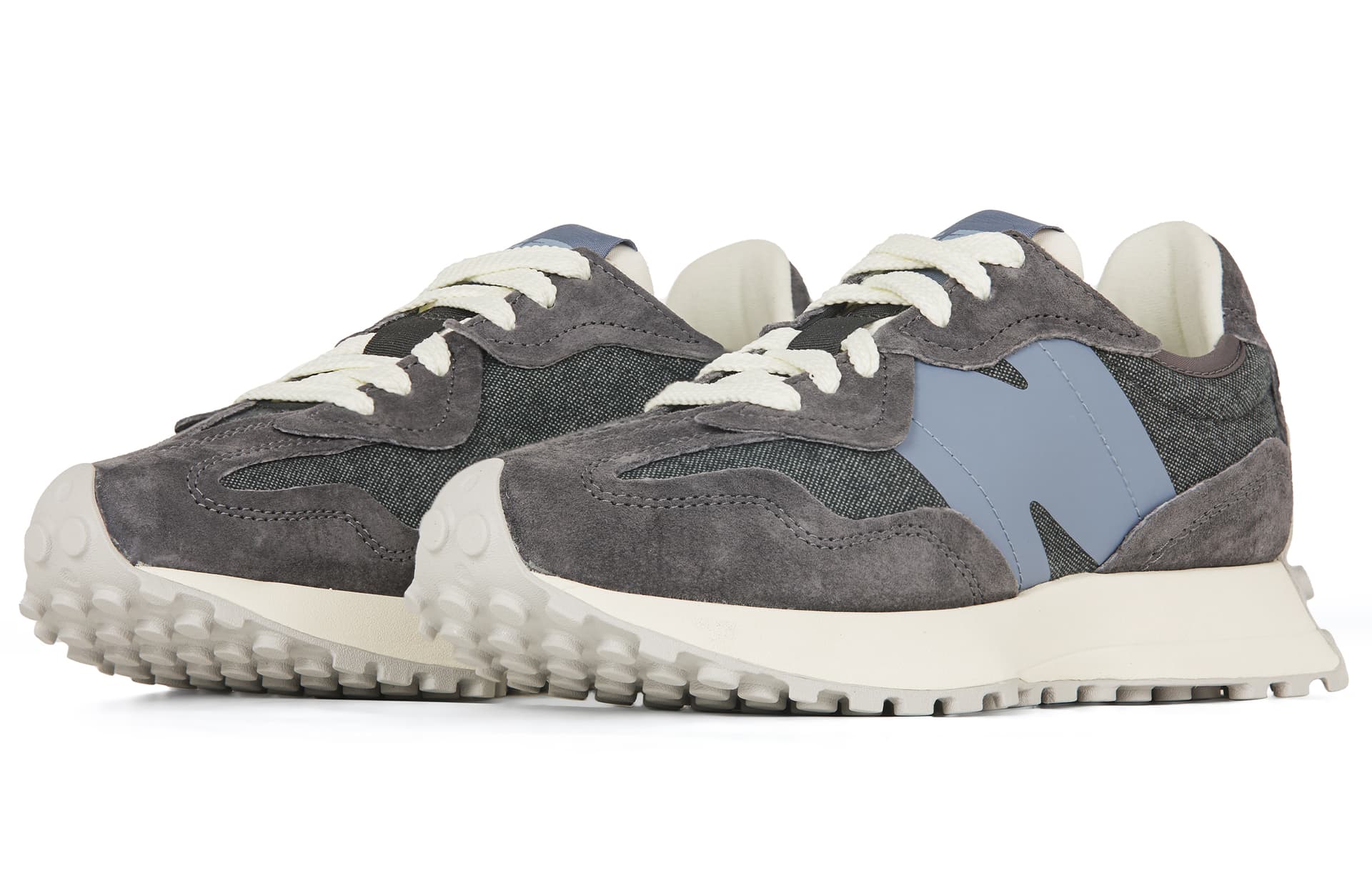 Кроссовки New Balance 327 Light Grey Blue - изображение 3