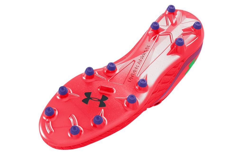 Кроссовки для футбола Under Armour Clone Magnetico Pro FG Твердый Грунт Футбольные Бутсы Унисекс Красный - изображение 5