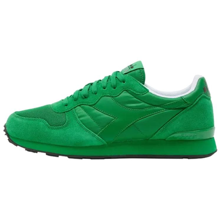 Кроссовки DIADORA Camaro Manifesto Замша Устойчивая к истиранию Низкий верх Повседневная обувь Унисекс Зеленый - изображение 1