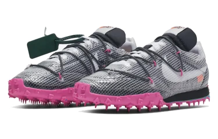 Кроссовки OFF-WHITE x Nike Waffle Racer - изображение 2