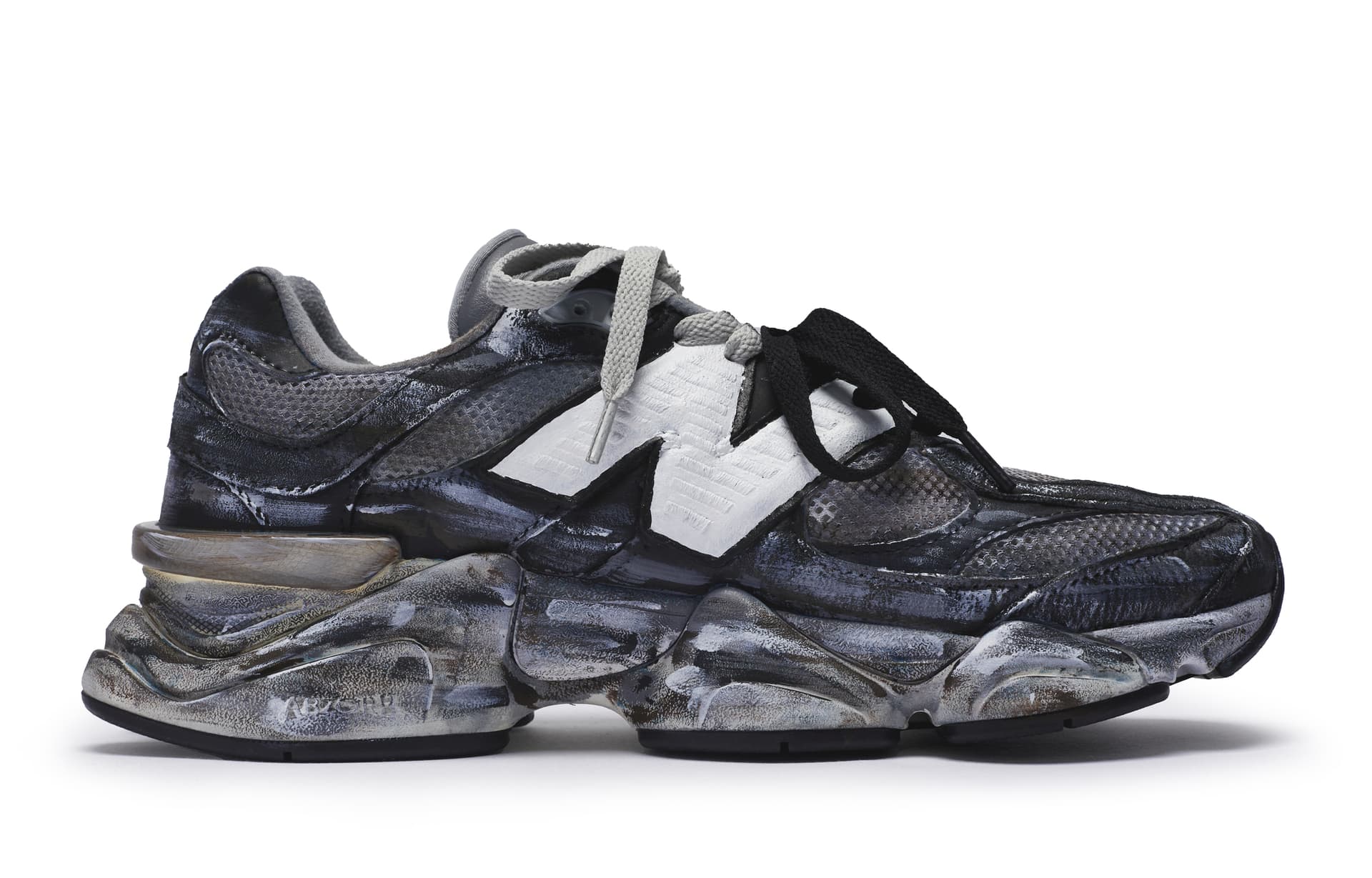 Кроссовки New Balance 9060 Grey Ash City - изображение 3