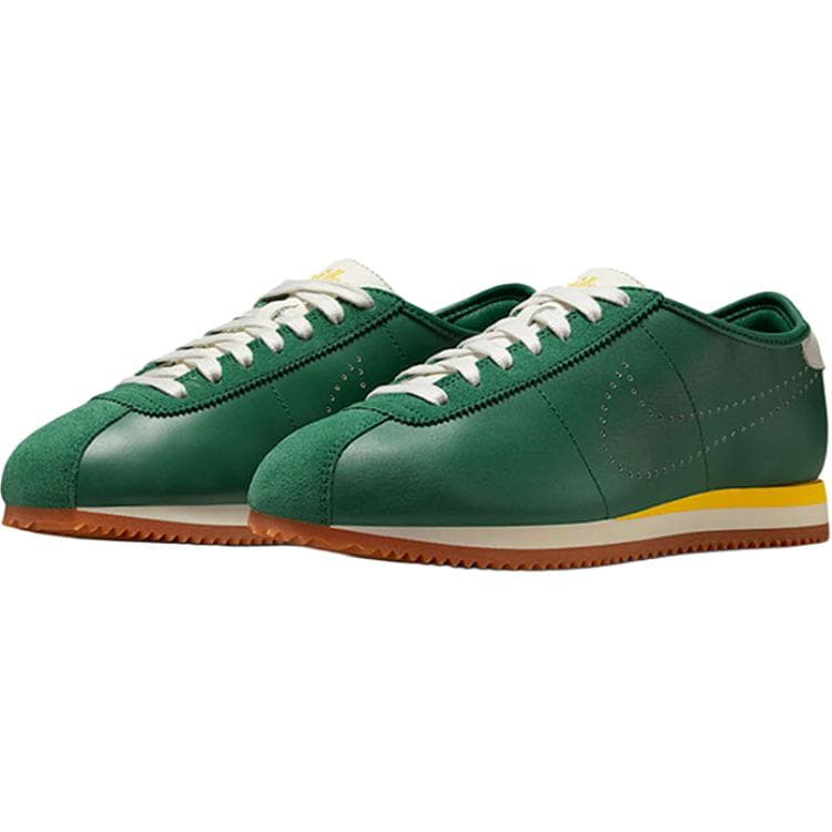 Кроссовки Nike Cortez Повседневная обувь Женская Зеленая - изображение 3