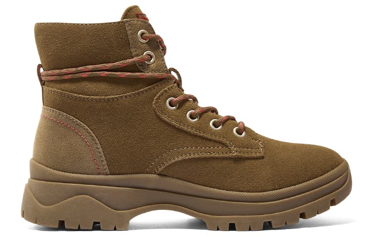 Ботинки Skechers Средней длины Армейские ботинки Женские Желтый - изображение 2
