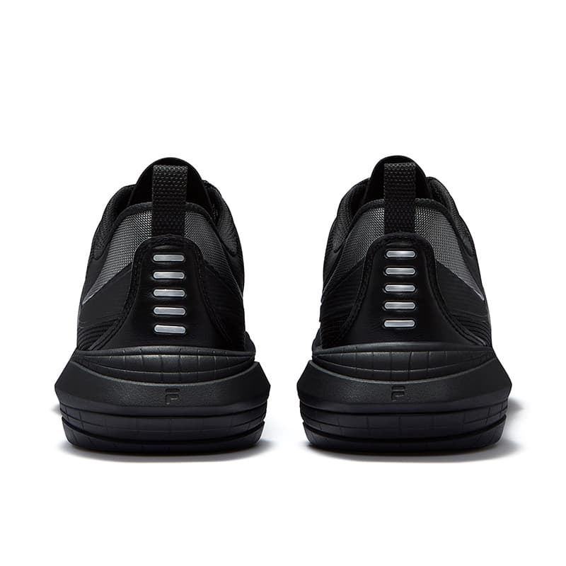 Кроссовки FILA FUSION RAY V Radiation 5 Текстиль Синтетическая кожа Низкий топ Повседневная обувь Мужская Черный Серебряный - изображение 4