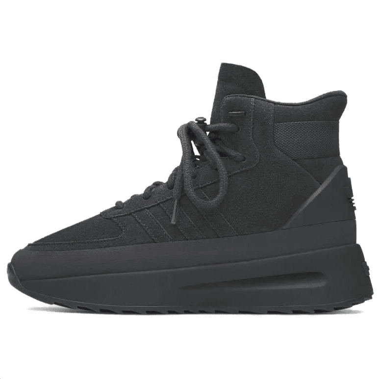 Кроссовки Adidas Originals x Fear Of God Athletics Лос-Анджелес Искусственная замша Высокие кеды Повседневная обувь Унисекс Черный - изображение 1