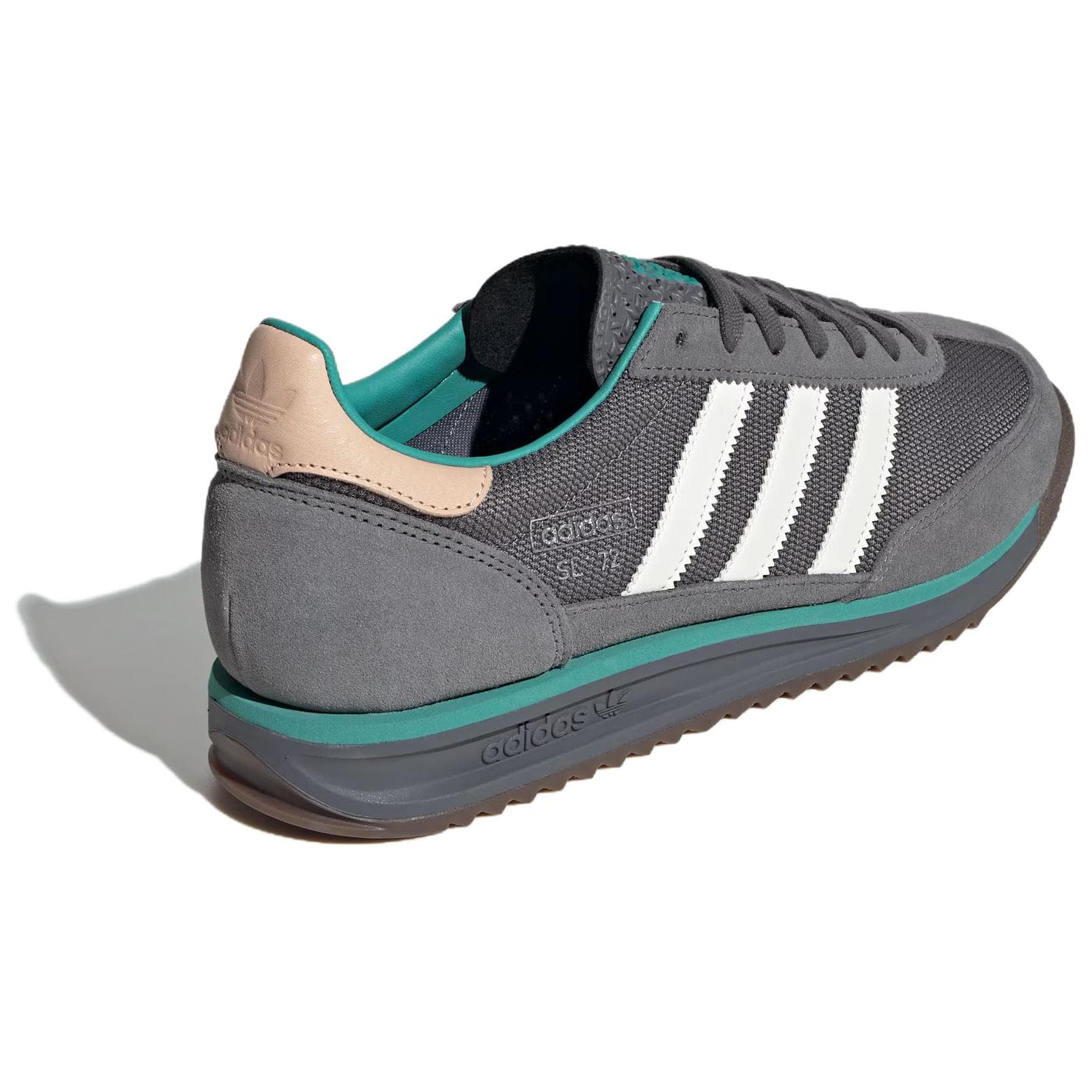Кроссовки Adidas Originals SL 72 RS Комфортная низкая повседневная обувь унисекс серая - изображение 4