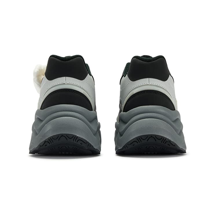 Кроссовки 361° Dumpling Shoes Износостойкие Термические Низкие Повседневные Женские Переработанные Серые - изображение 4