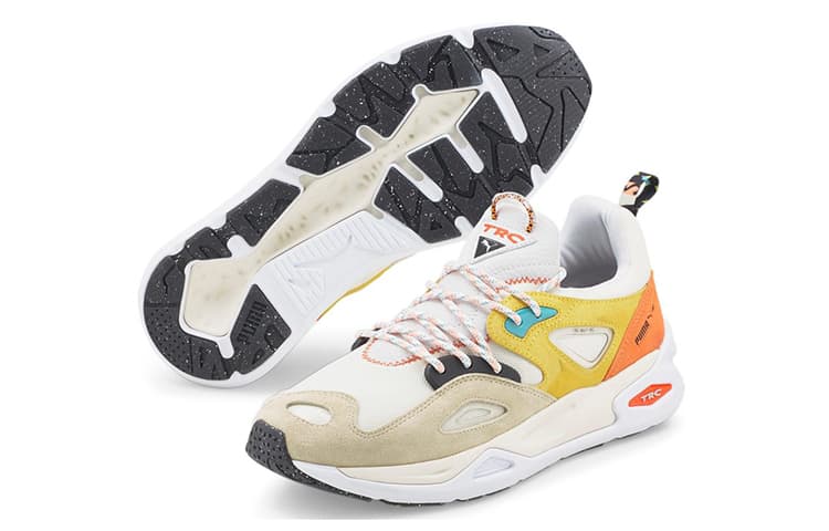 Кроссовки Puma Trc Blaze Hc White Yellow - изображение 5