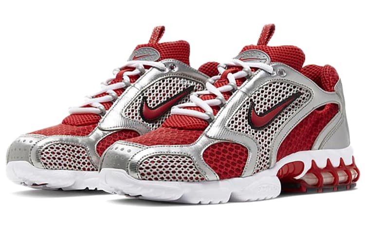 Кроссовки Nike Air Zoom Spiridon Cage 2 Grey Red - изображение 3